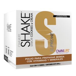 Shake Supreme Cookies & Cream Con 12 Sobres